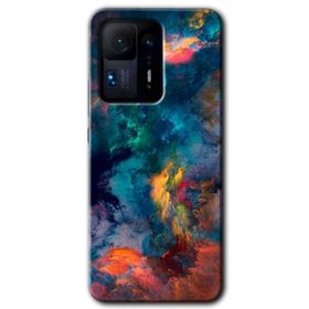 Xiaomi Mi Mix 4 Color Storm Baskılı Uyumlu Silikon Kılıf