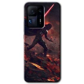 Xiaomi Mi Mix 4 Darh Vader Wars Baskılı Uyumlu Silikon Kılıf