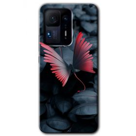 Xiaomi Mi Mix 4 Dark Butterfly Baskılı Uyumlu Silikon Kılıf