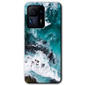 Xiaomi Mi Mix 4 Deniz Kıyısı Baskılı Uyumlu Silikon Kılıf