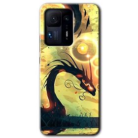 Xiaomi Mi Mix 4 Digital Dragon Baskılı Uyumlu Silikon Kılıf
