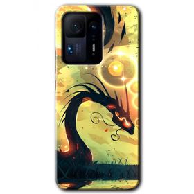 Xiaomi Mi Mix 4 Digital Dragon Baskılı Uyumlu Silikon Kılıf