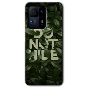 Xiaomi Mi Mix 4 Do Not Hide Baskılı Uyumlu Silikon Kılıf