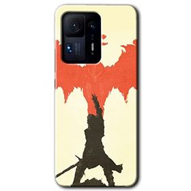 Xiaomi Mi Mix 4 Dragon Hunter 1 Baskılı Uyumlu Silikon Kılıf