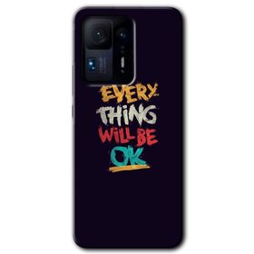 Xiaomi Mi Mix 4 Everything Baskılı Uyumlu Silikon Kılıf