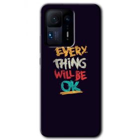 Xiaomi Mi Mix 4 Everything Baskılı Uyumlu Silikon Kılıf