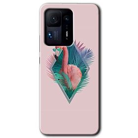 Xiaomi Mi Mix 4 Flamingo Baskılı Uyumlu Silikon Kılıf