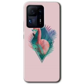 Xiaomi Mi Mix 4 Flamingo Baskılı Uyumlu Silikon Kılıf