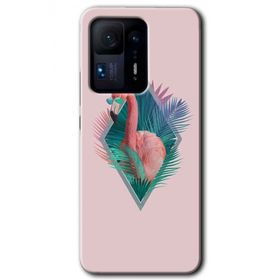Xiaomi Mi Mix 4 Flamingo Baskılı Uyumlu Silikon Kılıf