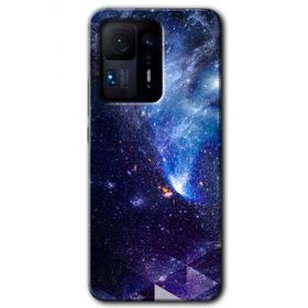 Xiaomi Mi Mix 4 Galaksi Baskılı Uyumlu Silikon Kılıf