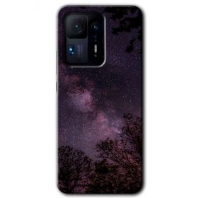 Xiaomi Mi Mix 4 Gece Galaksi Baskılı Uyumlu Silikon Kılıf