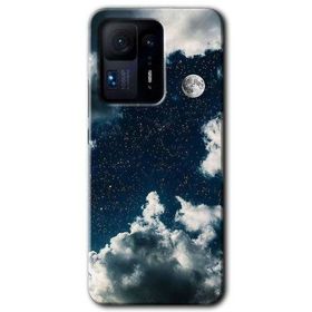 Xiaomi Mi Mix 4 Gece Gökyüzü Baskılı Uyumlu Silikon Kılıf