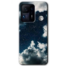 Xiaomi Mi Mix 4 Gece Gökyüzü Baskılı Uyumlu Silikon Kılıf