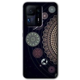 Xiaomi Mi Mix 4 Gezegen Döngüsü Baskılı Uyumlu Silikon Kılıf