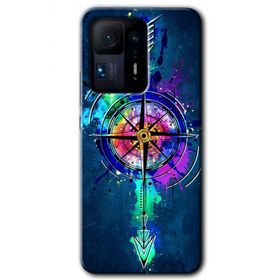 Xiaomi Mi Mix 4 Gizemli Pusula Baskılı Uyumlu Silikon Kılıf