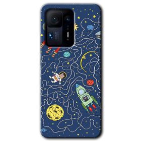 Xiaomi Mi Mix 4 Graffiti Çizgi Film Baskılı Uyumlu Silikon Kılıf