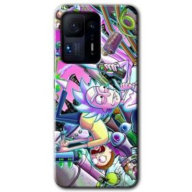 Xiaomi Mi Mix 4 Graffiti Çizgi Film Baskılı Uyumlu Silikon Kılıf