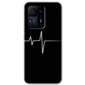 Xiaomi Mi Mix 4 Heart Rytm Baskılı Uyumlu Silikon Kılıf