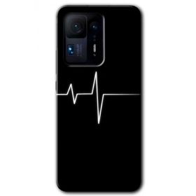 Xiaomi Mi Mix 4 Heart Rytm Baskılı Uyumlu Silikon Kılıf