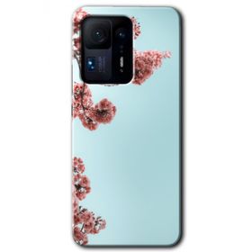 Xiaomi Mi Mix 4 Japon Çiçeği Baskılı Uyumlu Silikon Kılıf