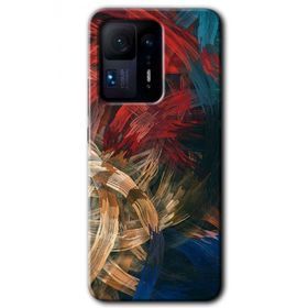 Xiaomi Mi Mix 4 Karma Boyalar Baskılı Uyumlu Silikon Kılıf