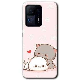 Xiaomi Mi Mix 4 Kedi Aşkı Baskılı Uyumlu Silikon Kılıf