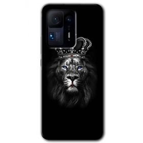 Xiaomi Mi Mix 4 King Lion Baskılı Uyumlu Silikon Kılıf