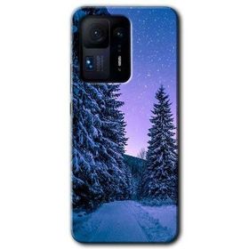 Xiaomi Mi Mix 4 Kış Manzarası Baskılı Uyumlu Silikon Kılıf