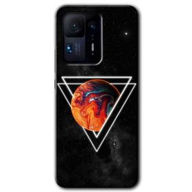 Xiaomi Mi Mix 4 Kızıl Gezegen Baskılı Uyumlu Silikon Kılıf