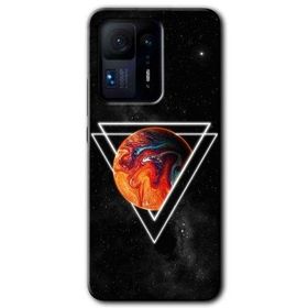 Xiaomi Mi Mix 4 Kızıl Gezegen Baskılı Uyumlu Silikon Kılıf