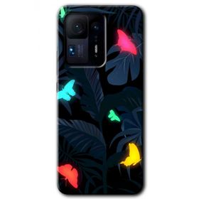 Xiaomi Mi Mix 4 Lighter Butterfly Baskılı Uyumlu Silikon Kılıf