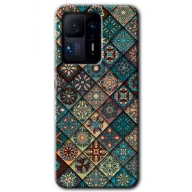 Xiaomi Mi Mix 4 Mandala Desen Baskılı Uyumlu Silikon Kılıf
