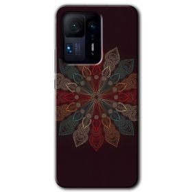 Xiaomi Mi Mix 4 Mandala Flower Wal Baskılı Uyumlu Silikon Kılıf