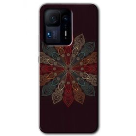 Xiaomi Mi Mix 4 Mandala Flower Wal Baskılı Uyumlu Silikon Kılıf