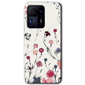 Xiaomi Mi Mix 4 Mat Çiçek Baskılı Uyumlu Silikon Kılıf