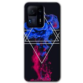 Xiaomi Mi Mix 4 Mekanik Duman 1 Baskılı Uyumlu Silikon Kılıf