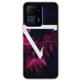 Xiaomi Mi Mix 4 Mekanik Yaprak Baskılı Uyumlu Silikon Kılıf