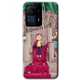Xiaomi Mi Mix 4 Morty Baskılı Uyumlu Silikon Kılıf
