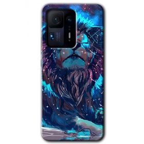 Xiaomi Mi Mix 4 Neon Aslan Baskılı Uyumlu Silikon Kılıf