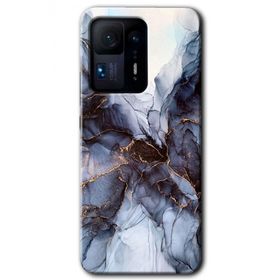 Xiaomi Mi Mix 4 Otantik Mermer Baskılı Uyumlu Silikon Kılıf