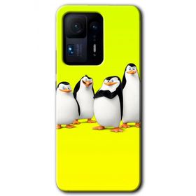 Xiaomi Mi Mix 4 Penguenler Baskılı Uyumlu Silikon Kılıf