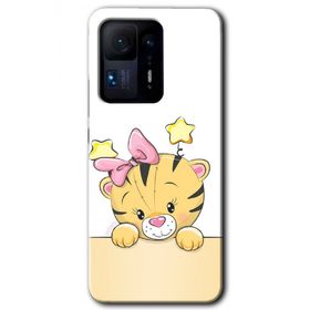 Xiaomi Mi Mix 4 Sevimli Kedi Baskılı Uyumlu Silikon Kılıf