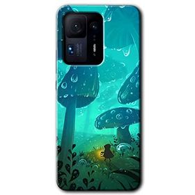 Xiaomi Mi Mix 4 Silhoutte Dropss Baskılı Uyumlu Silikon Kılıf