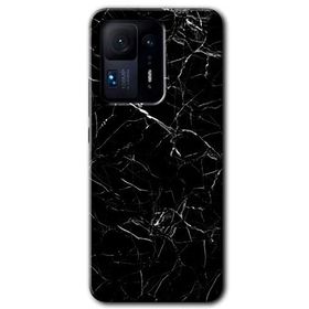 Xiaomi Mi Mix 4 Siyah Mermer Baskılı Uyumlu Silikon Kılıf