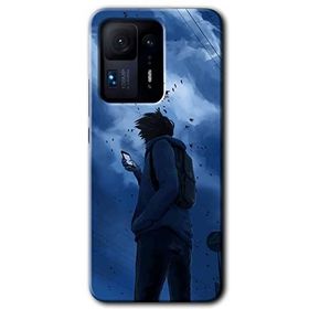 Xiaomi Mi Mix 4 Sonbahar Yalnızlığı Baskılı Uyumlu Silikon Kılıf