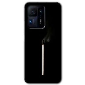 Xiaomi Mi Mix 4 Sönmüş Kibrit Baskılı Uyumlu Silikon Kılıf