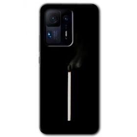Xiaomi Mi Mix 4 Sönmüş Kibrit Baskılı Uyumlu Silikon Kılıf