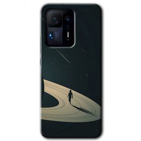 Xiaomi Mi Mix 4 Space Planet Baskılı Uyumlu Silikon Kılıf