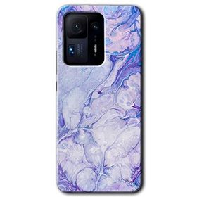 Xiaomi Mi Mix 4 Spots Lilac Baskılı Uyumlu Silikon Kılıf