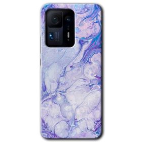 Xiaomi Mi Mix 4 Spots Lilac Baskılı Uyumlu Silikon Kılıf